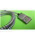 Кабель data для зарядки micro USB to USB 1 м (11848)