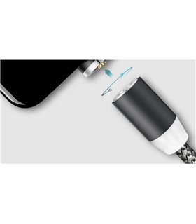 Кабель магнитный для зарядки смартфона micro USB data (16214)