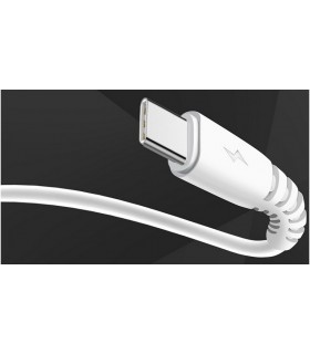 Кабель для зарядки телефона планшета USB Type C 2м (19301)