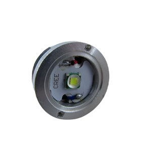 Светодиод с держателем фитиль фонарика 22.7мм T6 7W белый цвет (18715) Светодиод с держателем фитиль фонарика 22.7мм T6 7W белый цвет (18715)