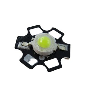 Светодиод на радиаторе 5W 6000-6500K 350-400Lm (18647) Светодиод на радиаторе 5W 6000-6500K 350-400Lm (18647)
