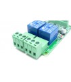 Реле управления двухканальное Modbus RTU-2 TTL RS485 (15320) Реле управления двухканальное Modbus RTU-2 TTL RS485 (15320)