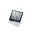 Цифровой термометр гигрометр AIRO HTC-1 часы будильник (14178)