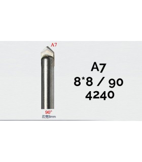 Фреза для гравировки A7 8*8мм 90градусов 4240 (16074)