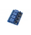 4-х канальный модуль реле релейный модуль 12V 10A Arduino (16333) 4-х канальный модуль реле релейный модуль 12V 10A Arduino (16333)