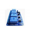 4-х канальный модуль реле релейный модуль 12V 10A Arduino (16333) 4-х канальный модуль реле релейный модуль 12V 10A Arduino (16333)