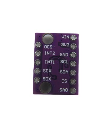 Модуль GY-BMI160 6-осей гироскоп угловой I2C SPI (18956)