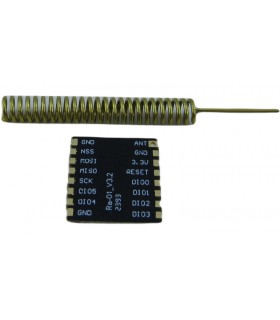Беспроводной модуль SX1278 LORA 433МГц UART Anxinke RA-01 (18958)