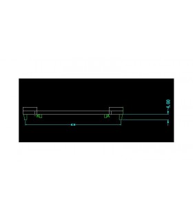 Площадка под дисплей LCD Light LX-12864P1 с подсветкой 69*48мм (16366)
