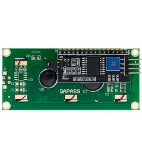 Дисплей 1602 5V синий экран с интерфейсной шиной IIC I2C (17647)