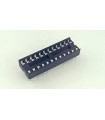 Панелька для микросхем IC гнездо dip-24pin (10419)