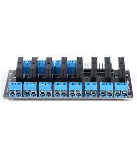 Модуль реле твердотельного 8-канальный на G3MB-202P 5V 2A (17525)