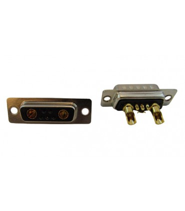 Штекер разъем пара 7W2 30A D-Sub Machined Pin Full (17903)