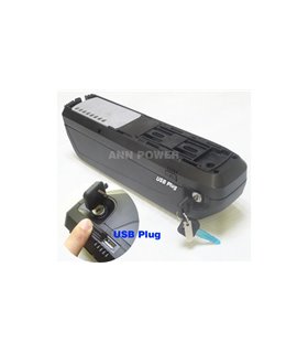 Корпус батарея для электровелосипеда Li-Ion 48V 13S 65*18650 (16420)