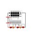 Контроллер защиты заряда разряда BMS 8S LiFePo 24V 40A (14699)