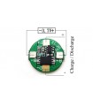 Плата защиты аккумуляторов Li-Ion 3.7V 2.5A (14590)
