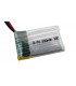 Высокотоковый аккумулятор LiPo 3.7V 20C 702030 240mah molex 8g (16008)