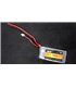 Аккумулятор квадрокоптера LiPo 7.4V 70C 1000mah 2S JST 62г 70*34*13мм (16028)