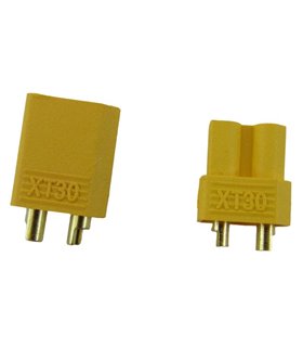 Штекер разъем нейлоновый XT30 пара 30A (16696)