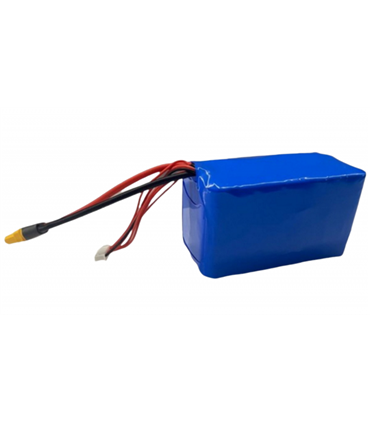 Аккумуляторная батарея для FPV 6S2P Molicel 18650 P28A медь (19910)