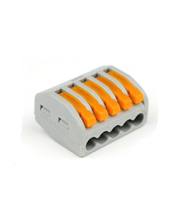 Клемма быстрого монтажа соединитель 5P PCT215 (10018)