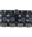 Преобразователь понижения напряжения DC QC2.0 QC3.0 4*USB (18985) Преобразователь понижения напряжения DC QC2.0 QC3.0 4*USB (18985)