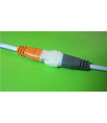 LED соединитель светодиодов коннектор папа-мама (12042)