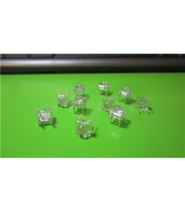 LED светодиоды F5 пирания красный 10шт (12286)