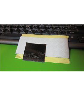 LED двухсторонняя термолента светодиод 4х10см (10843)