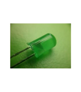 Светодиод LED F5 GREEN зеленый 10шт (11413)