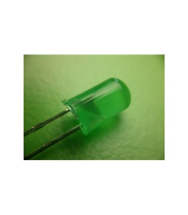 Светодиод LED F5 GREEN зеленый 10шт (11413)