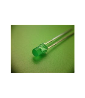 Светодиод LED F3 GREEN зеленый 10шт (11424)