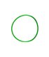 Сальник уплотнительное кольцо d52мм*t1.5мм зеленый цвет (18722)