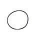 Сальник уплотнительное кольцо d42мм*t1.5мм черный цвет (18720)
