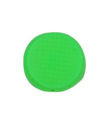 Водонепроницаемая защита кнопки 15.2мм силикон зеленый цвет (18726)