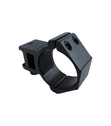 Кронштейн держатель для фонарика прицела алюминий 40мм пара (18905)