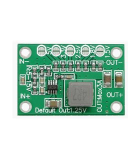 Понижающий преобразователь DC-DC in 5-16V out 1.25-5V 3A (18504)