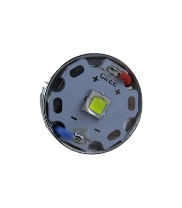 Светодиод с держателем фитиль фонарика 22.7мм под две батареи (18716)