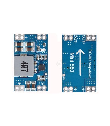 Понижающий модуль DC-DC 5-26V to 3.3V 5A mini 560 (17866)