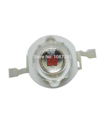 LED светодиод 3W red красный 620-630nm (11889)