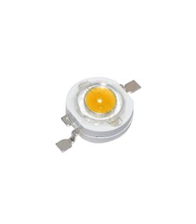LED светодиод 3W 3000-3200K 260-280Lm (12805) LED светодиод 3W 3000-3200K 260-280Lm (12805)