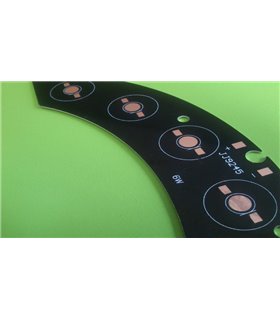 LED радиатор светодиод алюминий 6 диодов 198x35мм (11229)