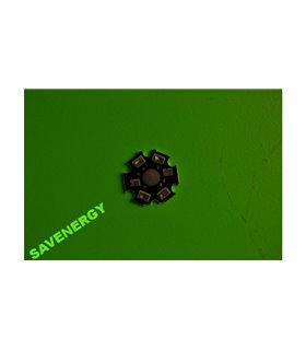 LED радиатор на светодиод пластина алюминий 20мм (10480)