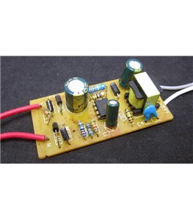 LED драйвер светодиодов 8-24W 300mA 24-72V (12356)