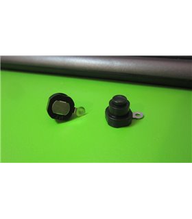 Кнопка с фиксацией для фонарика KAN10A черная (12551)