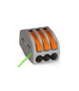 Клемма быстрого монтажа соединитель 3P PCT213 (10033)