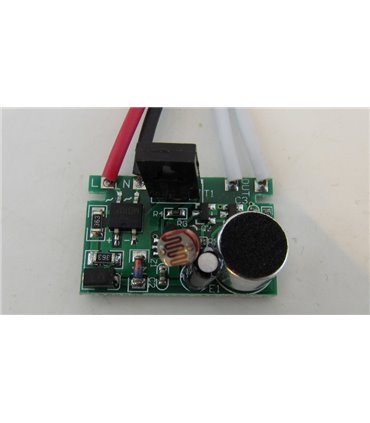 Датчик реле звука движения для освещения 40-60W (11904)