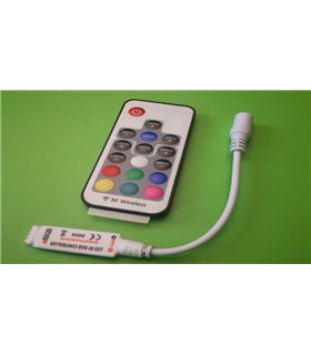 RGB контроллер светодиодных лент 3x4A 16 кнопок (11348) RGB контроллер светодиодных лент 3x4A 16 кнопок (11348)