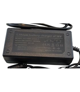 Зарядное устройство 36V LiIon аккумулятора выход 42V 2A (19449) Зарядное устройство 36V LiIon аккумулятора выход 42V 2A (19449)
