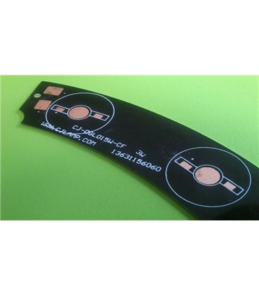 LED радиатор светодиод алюминий 3 диодов 145x25мм (11230)